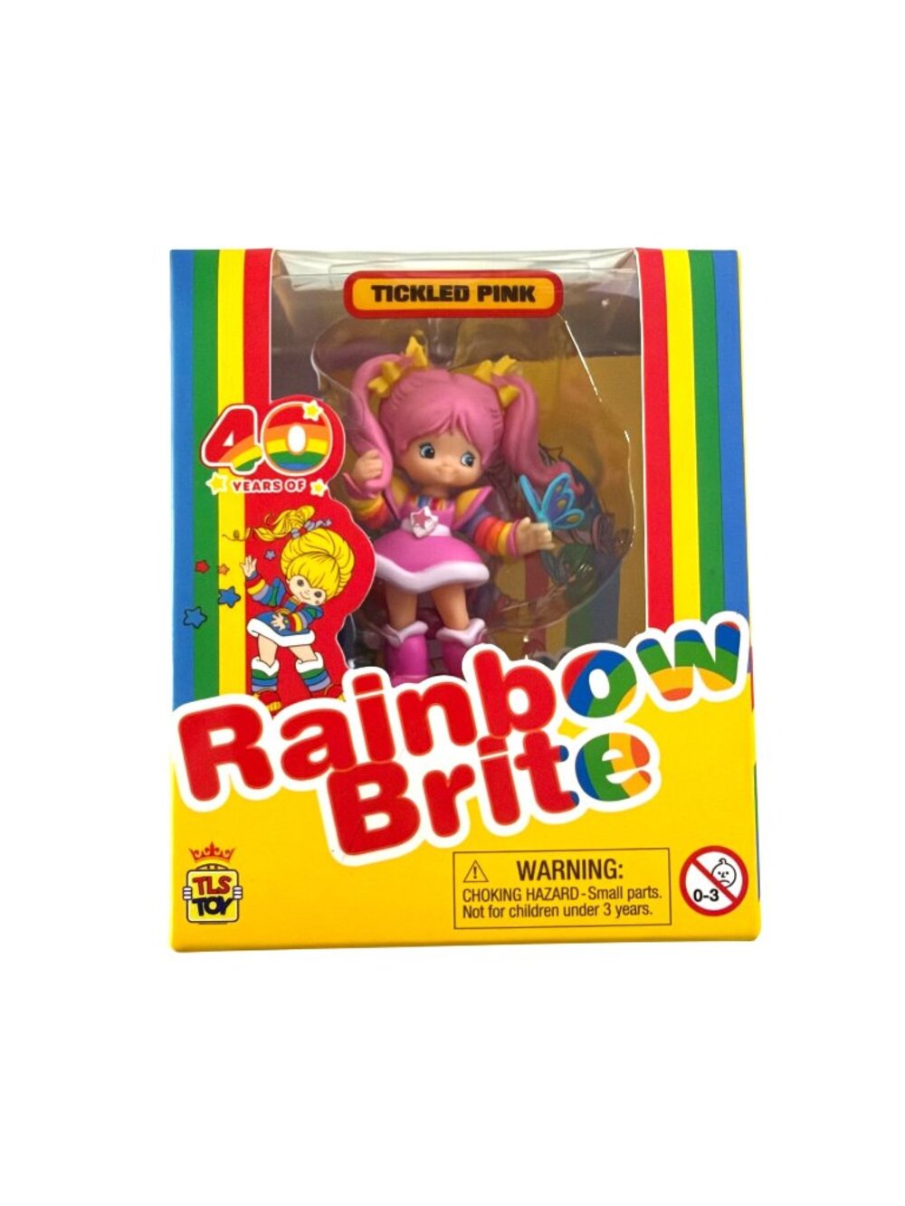Rainbow Brite Tickled Pink Collectible Toy Figure 40th Anniversary Edition New